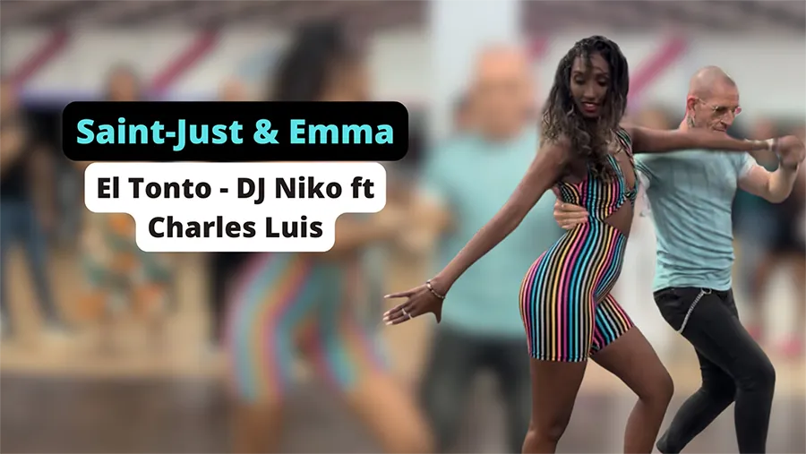 Démo de Bachata - Saint-Just & Emma - Musique : El Tonto - Dj Niko ft Charles Luis