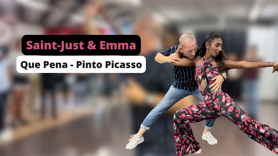 Démo de Bachata - Saint-Just & Emma - Musique : Que Peno - Pinto Picasso